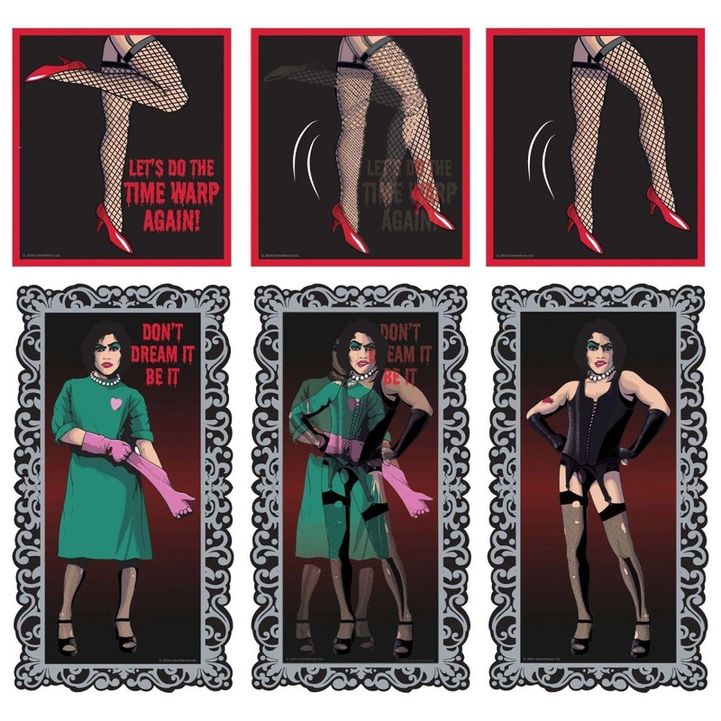Rocky Horror Show Lenticular Signs, 2 Count
