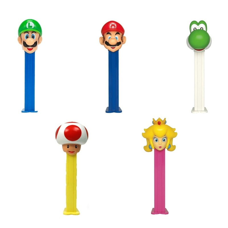 Super Mario Bros Pez, Assortment, 1 Count