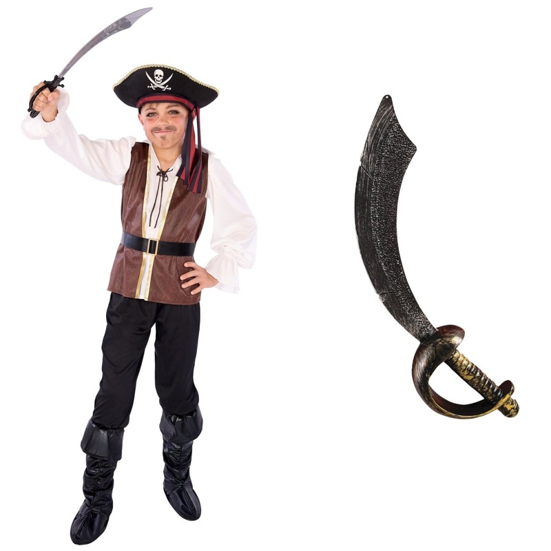 Captain of the Sea Costume Kit for Kids 8-10
