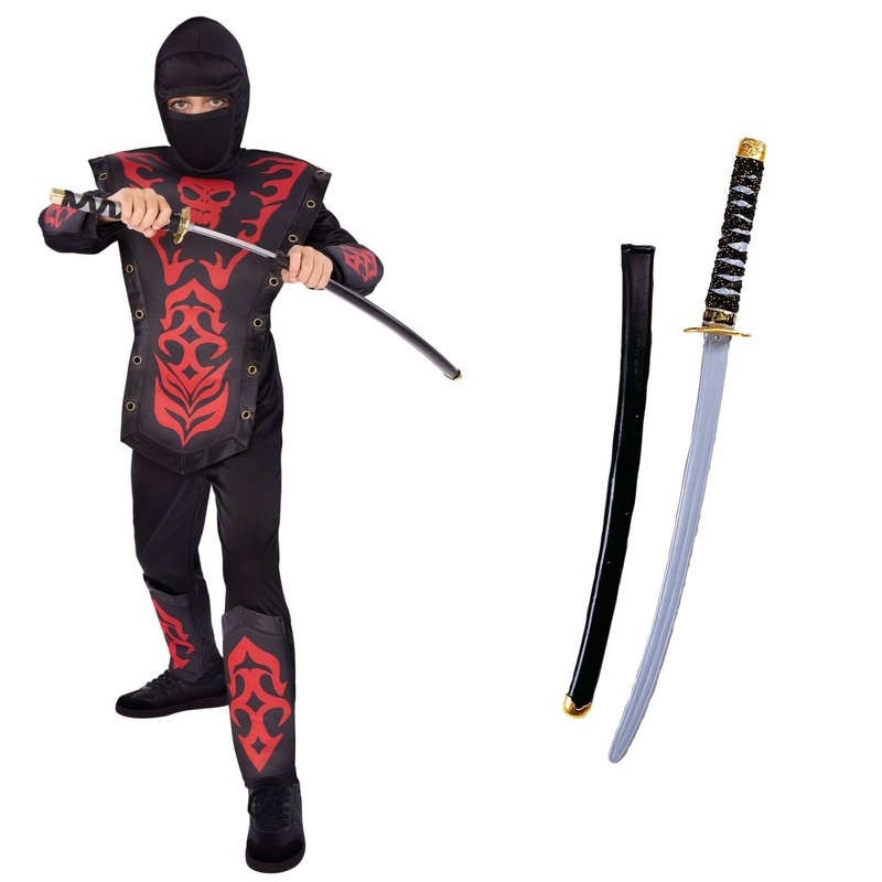 Cobra Ninja Costume Kit for Kids 6-8