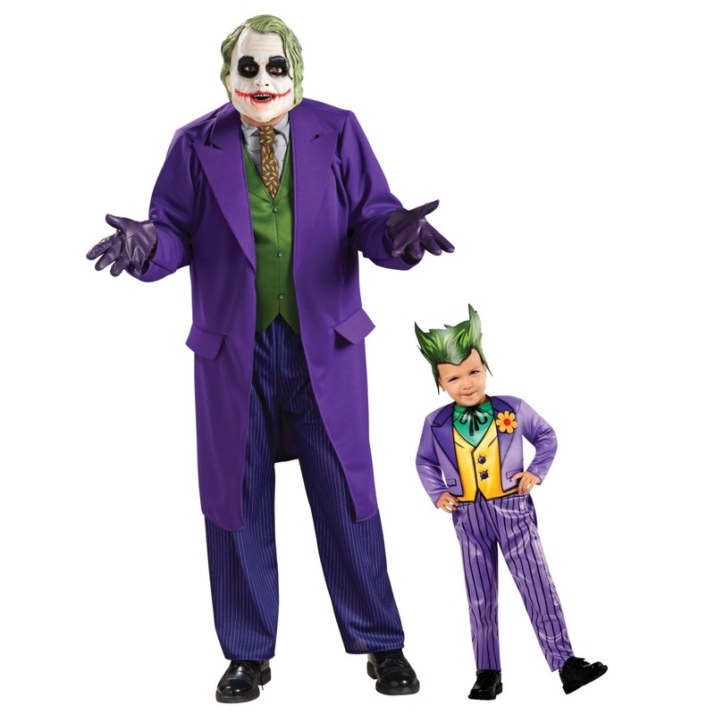 Daddy and Me Joker Costumes