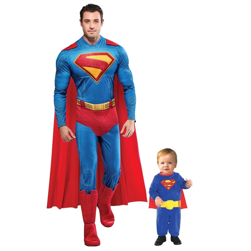 Daddy and Me Superman Costumes