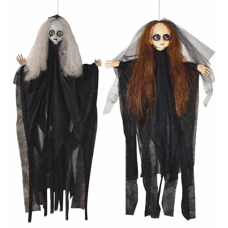 Hanging Creepy Doll, 27 Inches, Assortment, 1 Count