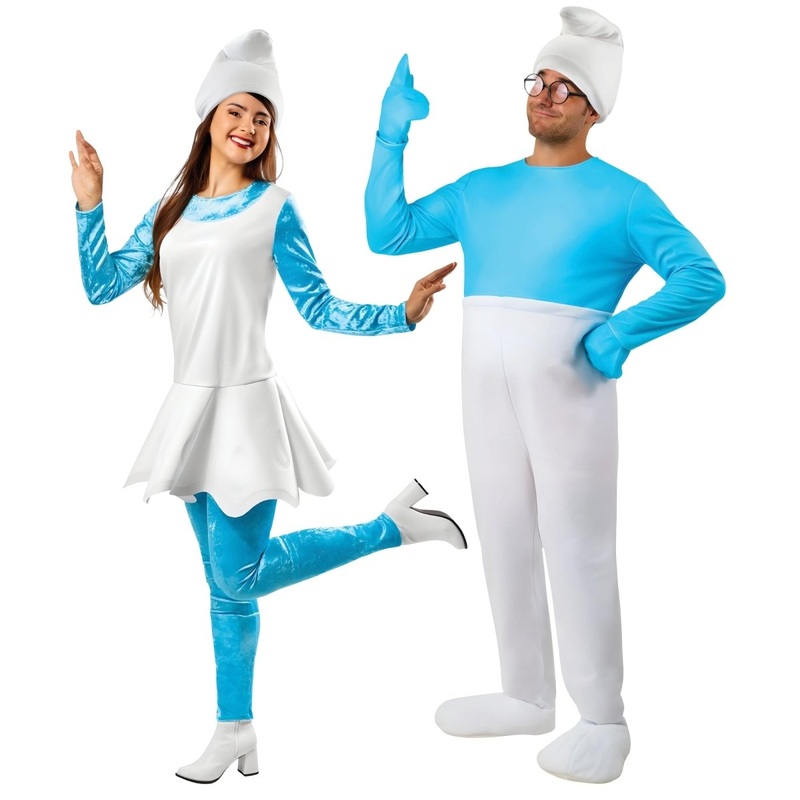 Smurfs Couple Costumes