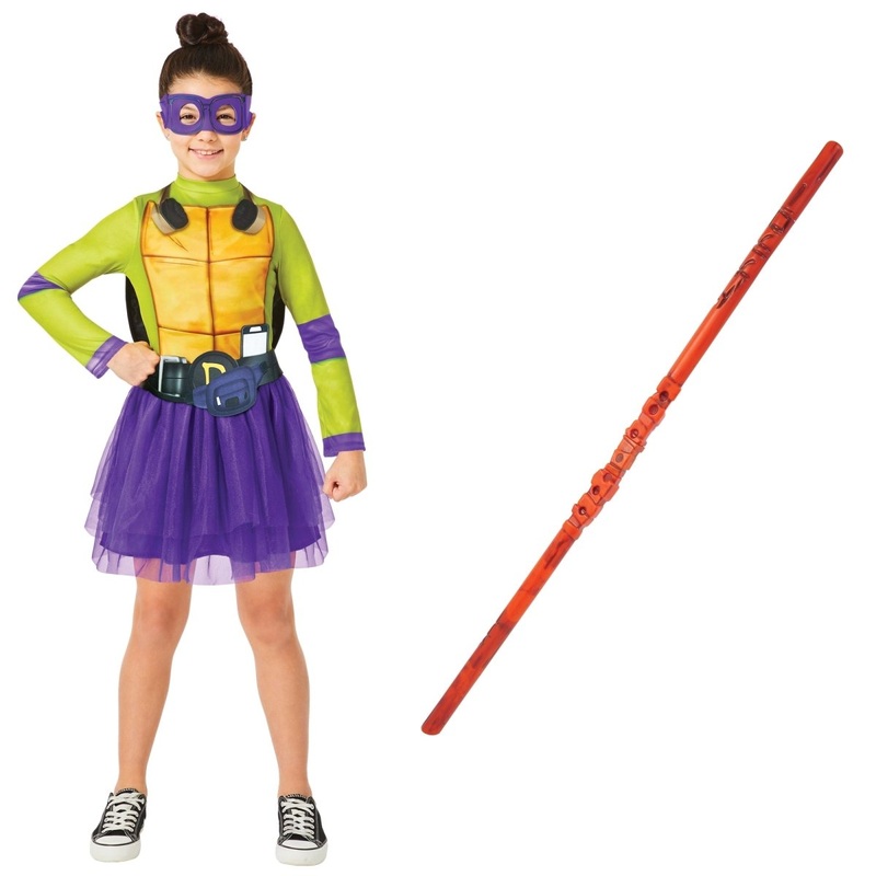 Teenage Mutant Ninja Turtles Donnie Dress Costume Kit for Kids S