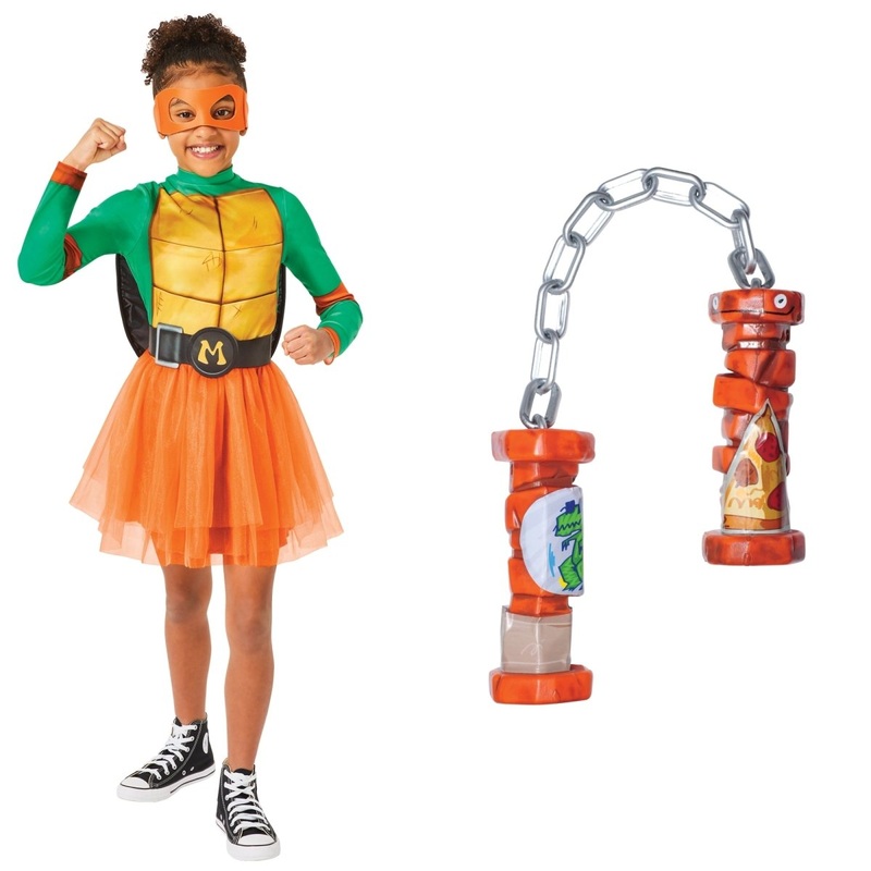 Teenage Mutant Ninja Turtles Mickey Dress Costume Kit for Kids S