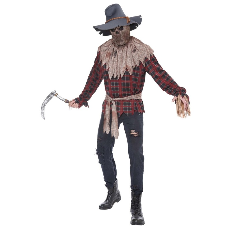 Bad Harvest Scarecrow Costume for Adults S/M