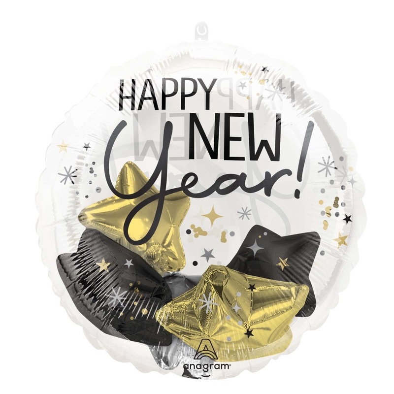 Bubbly New Year Insiders Balloon, 1 Count