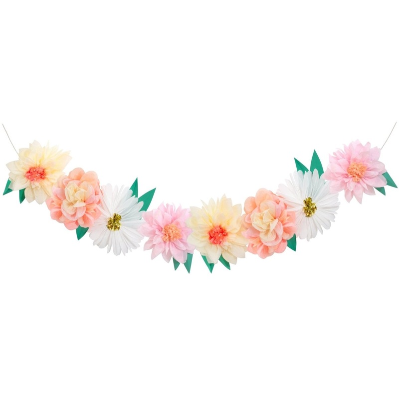 Flower Garden Giant Garland, 102 Inches, 1 Count
