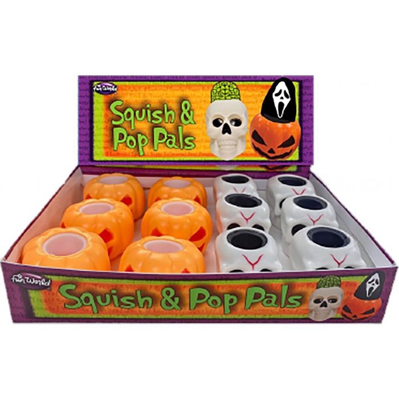 Halloween Squish & Pop, Assortment, 1 Count