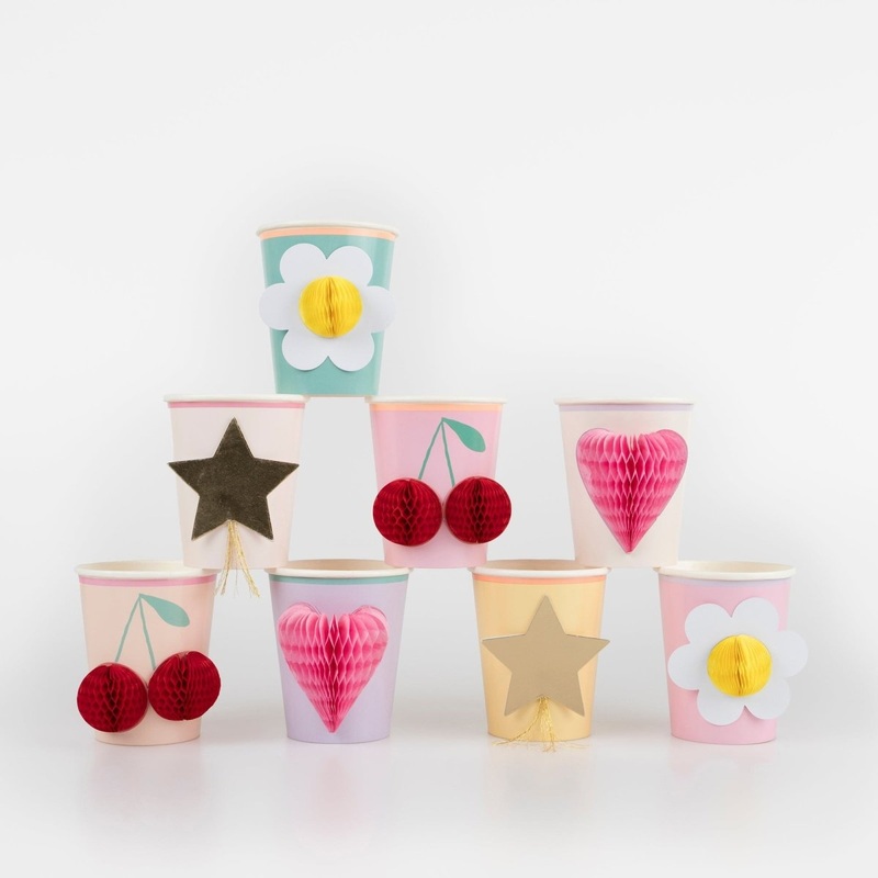 Happy Icons Party Paper Cups, 9 oz, 8 Count
