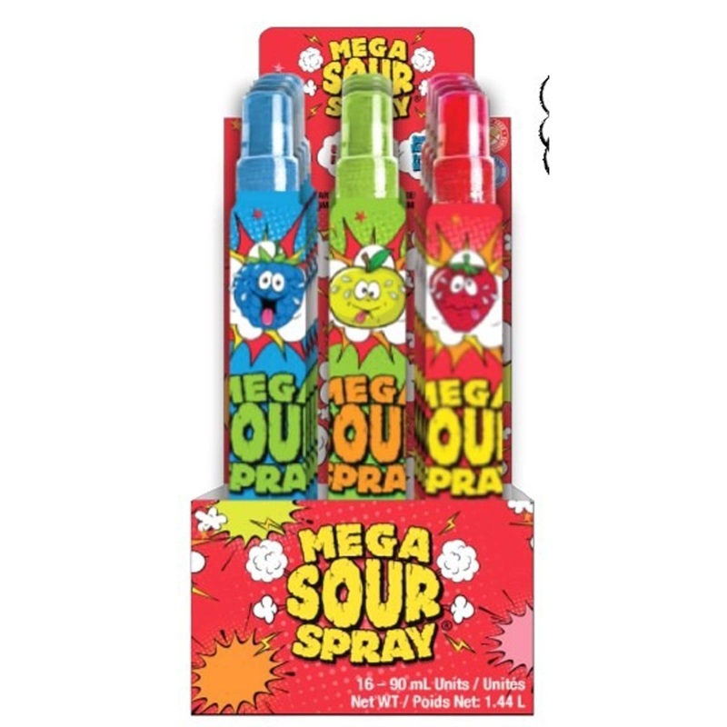 Mega Sour Spray, 90 ml, Assortment, 1 Count