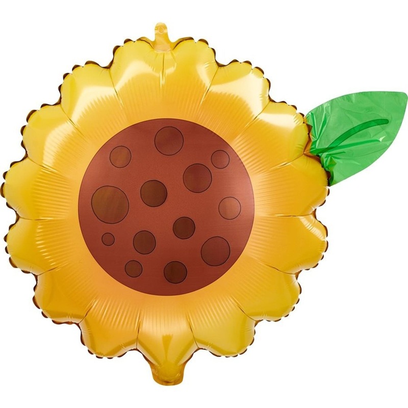Sunflower Foil Balloon, 18 Inches, 1 Count