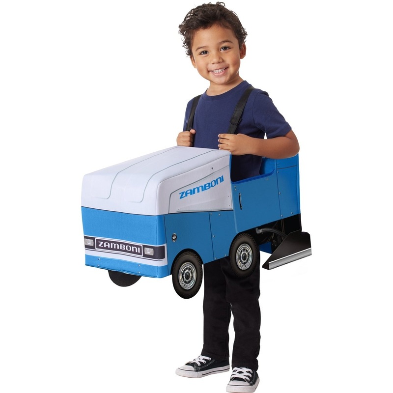 Zamboni Ride Along Costume for Kids, Foam Zamboni OS
