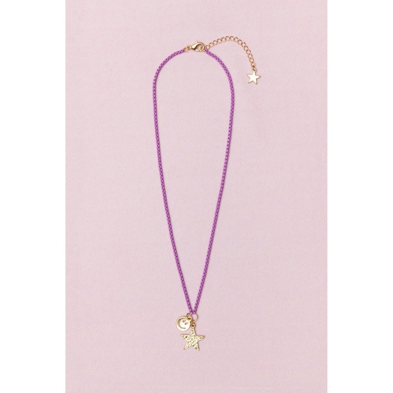 Boutique Chic Starshine Smiles Necklace for Kids, 1 Count