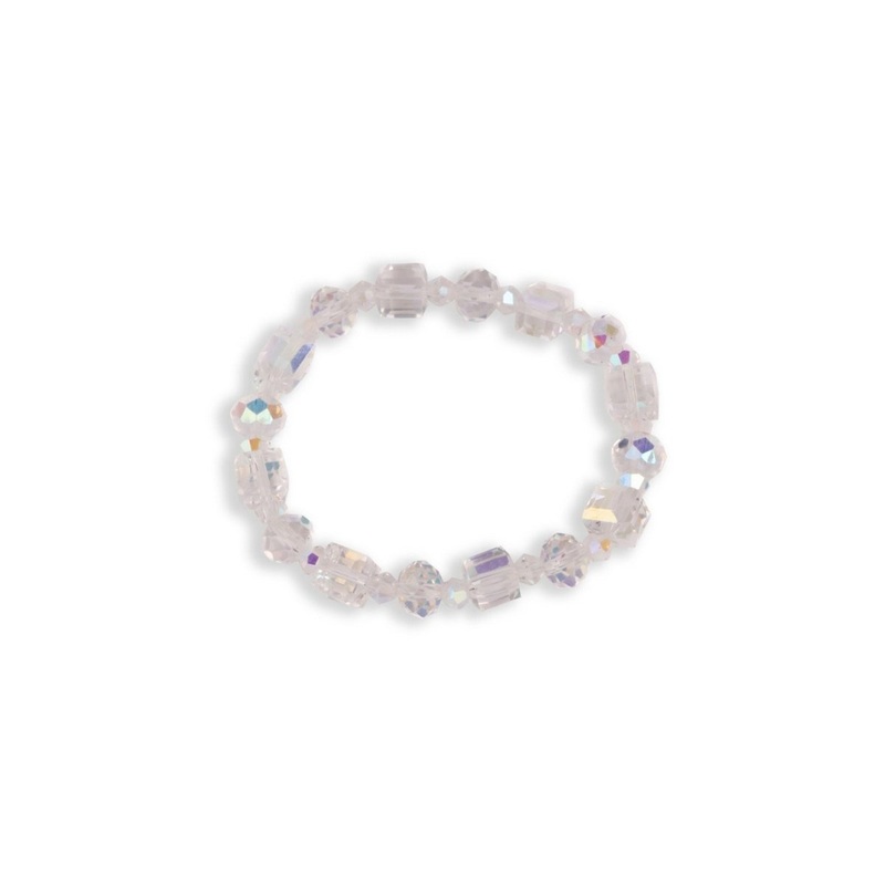 Boutique Clear as Crystal Bracelet for Kids, 1 Count