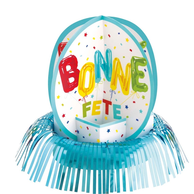 Bright "Bonne Fte" Table Decorating Kit, 1 Count