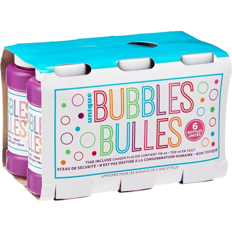 Bubbles, 4 oz, 6 Count