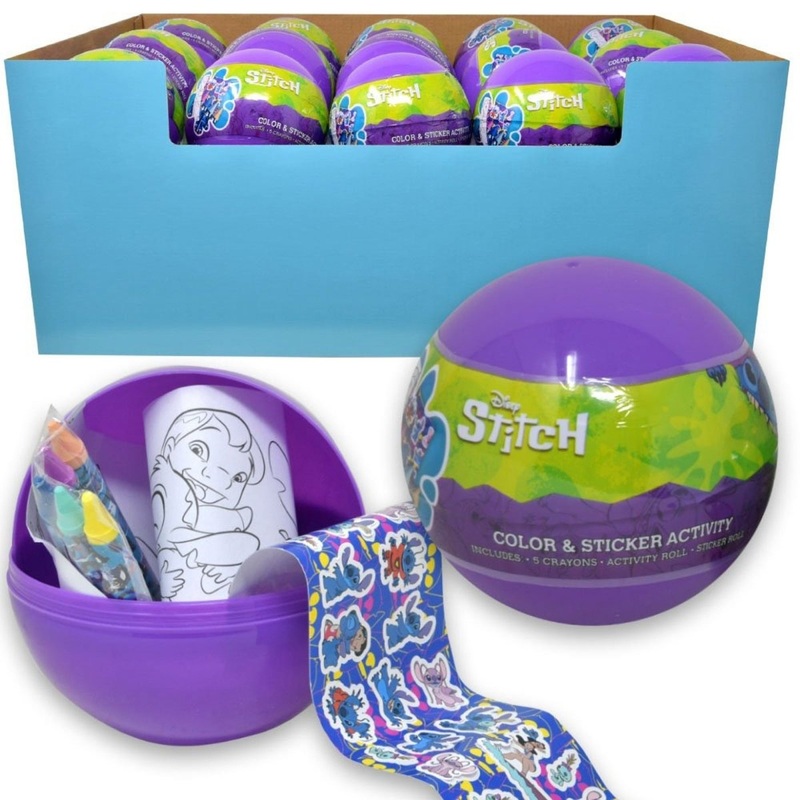 Disney Stitch Coloring Activity in Capsule, 1 Count