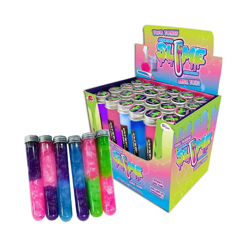 Two Tones Scientific Slime Tube, Assortment, 1 Count
