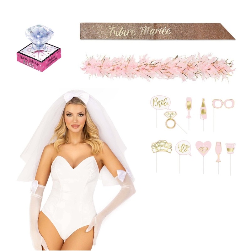 Bachelorette Party Wearables Kit, French