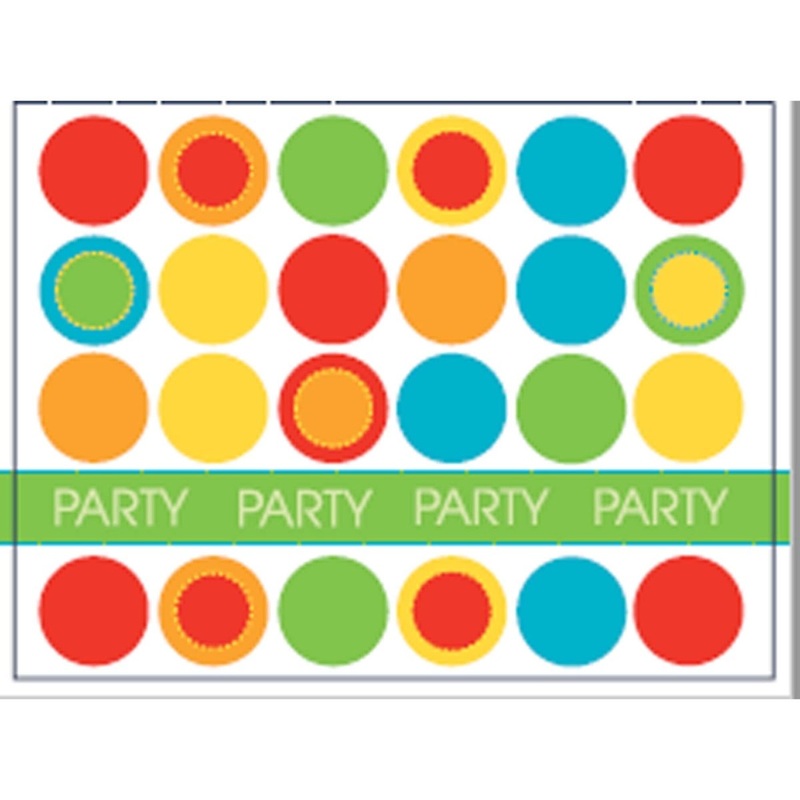 Birthday Party Invitation Cards, 10 Count