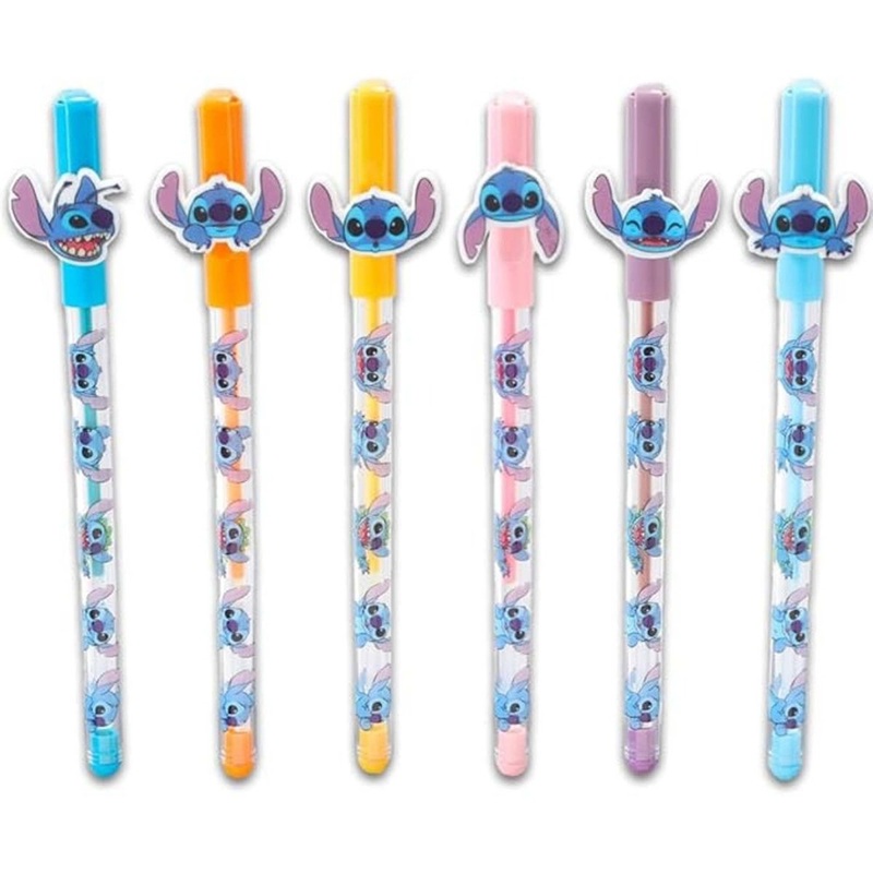 Disney Stitch Gel Pens, 6 Count