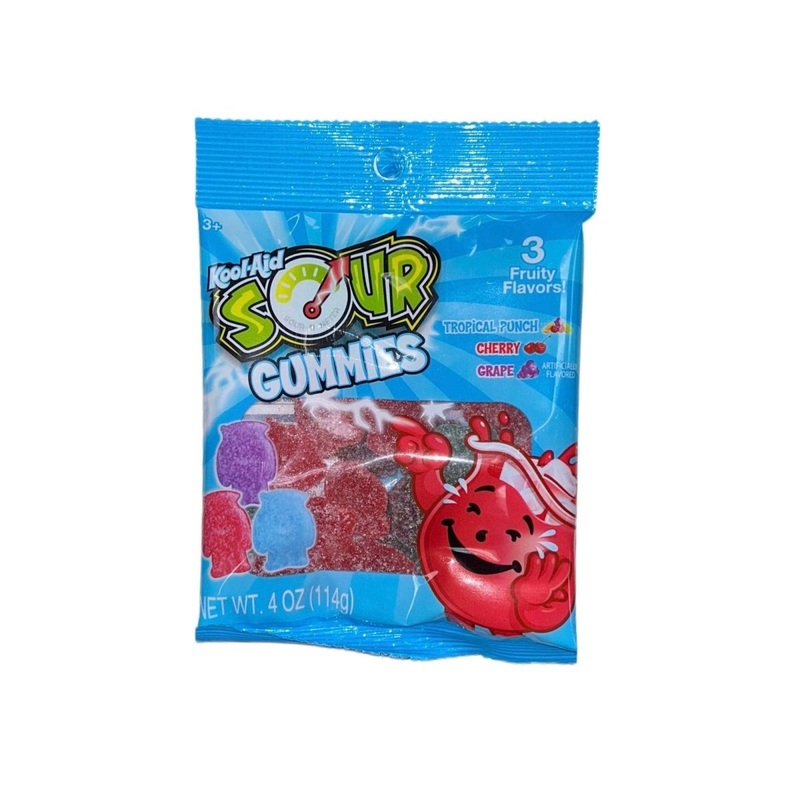 Kool-Aid Sour Gummies, 114 g,  1 Count
