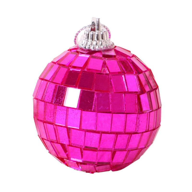 Pink Disco Ball, 4 Inches, 1 Count