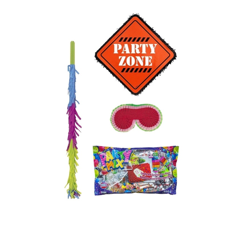 Big Dig Construction Piata Birthday Party Kit