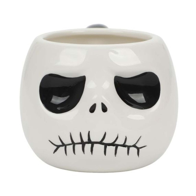 Jack Skellington Sculpted Ceramic Mug, Nightmare Before Christmas, 20 Oz, 1 Count