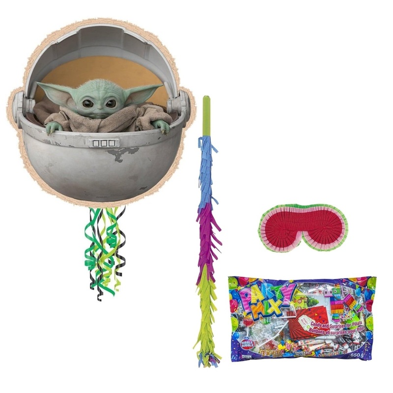 Star Wars The Mandalorian Grogu Piata Birthday Party Kit