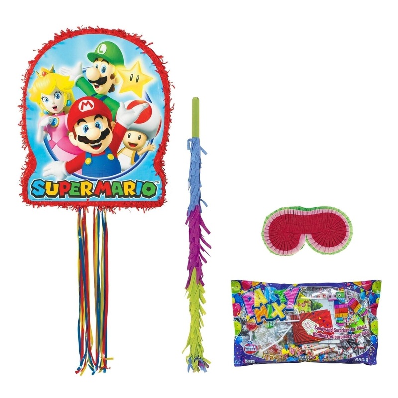 Super Mario Bros. Piata Birthday Party Kit