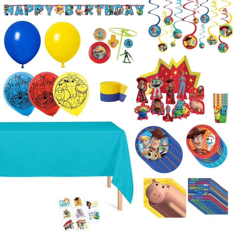 Toy Story Standard Birthday Party Supplies Kit, 8 Guests