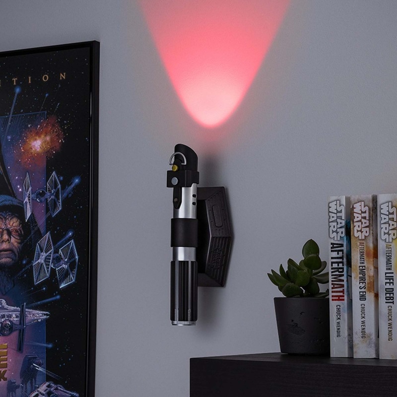 Darth Vader Lightsaber Uplighter, Star Wars, 10 Inches, 1 Count