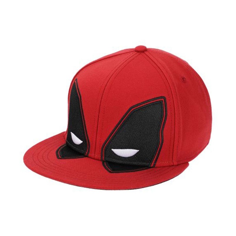 Deadpool Flat Brimmed Snapback Cap, Marvel