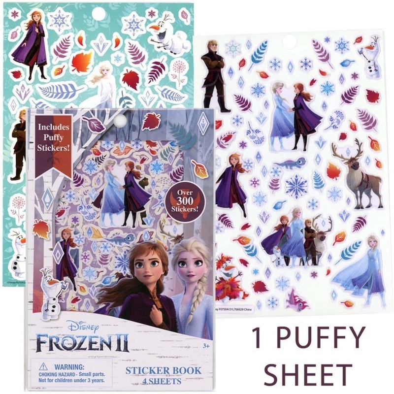 Disney Frozen 2 Sticker Book 4 Sheets, 1 Count