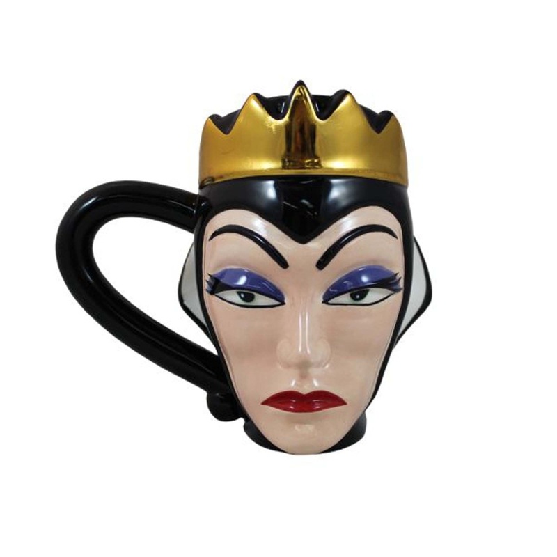 Evil Queen Sculpted Ceramic Mug, Snow White, 20 Oz, 1 Count
