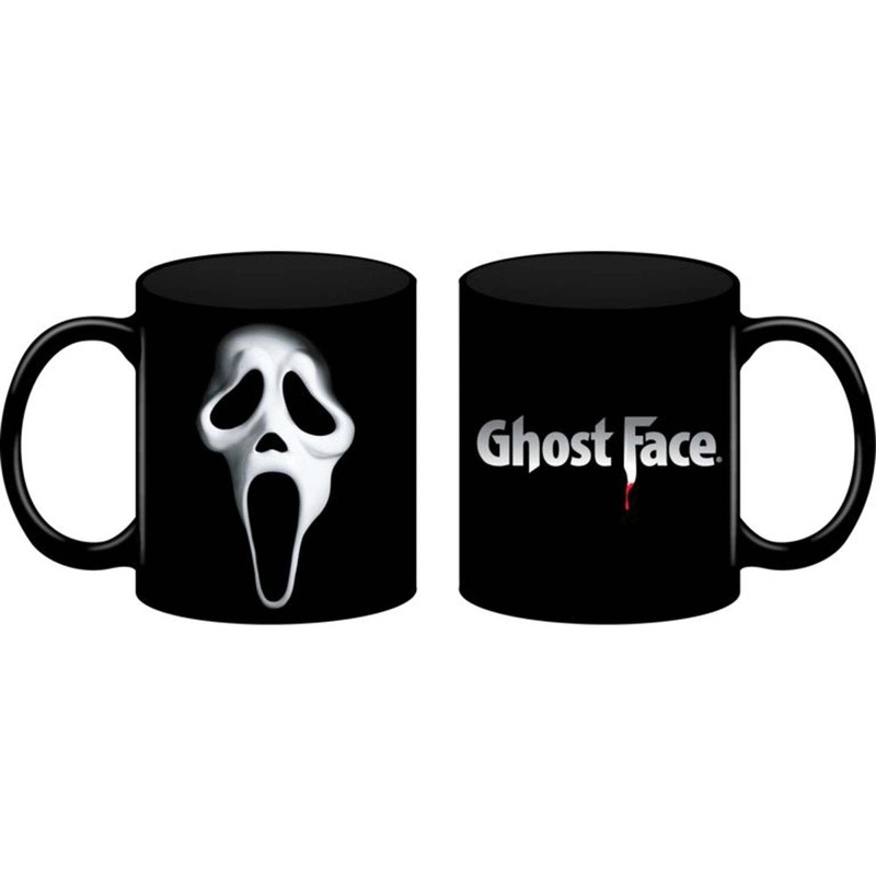Ghost Face Black Mug, Scream, 20 Oz, 1 Count