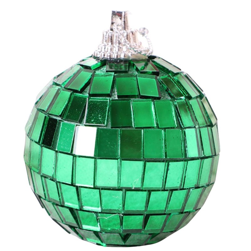 Green Disco Ball, 8 Inches, 1 Count
