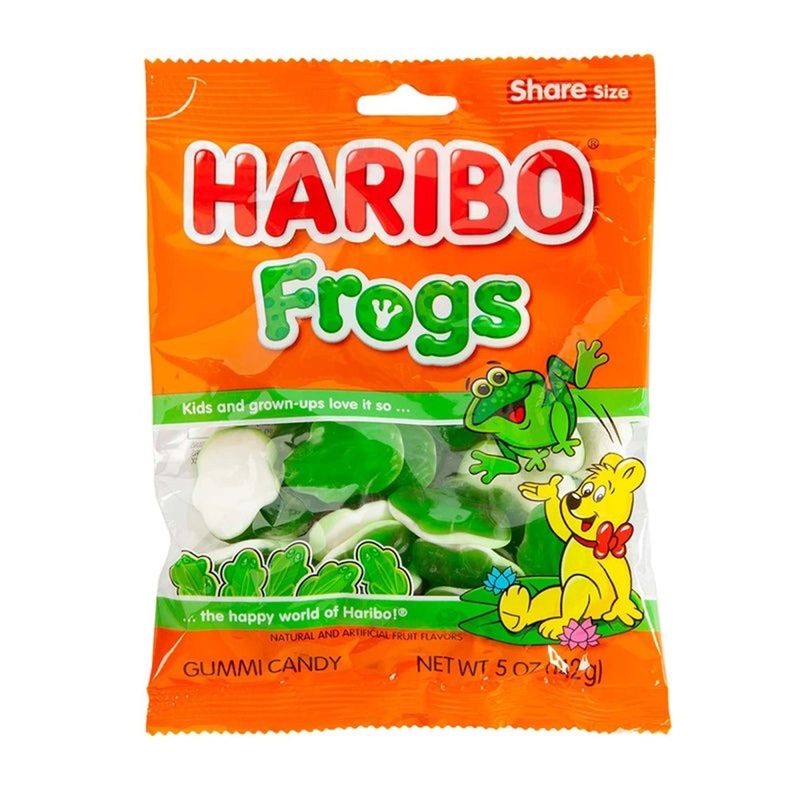 Haribo Frog Candies, 142g, 1 Count