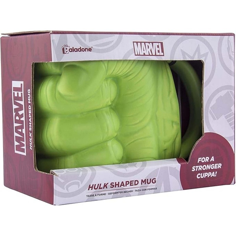Hulk Fist Shaped Mug, Marvel, 1 Count