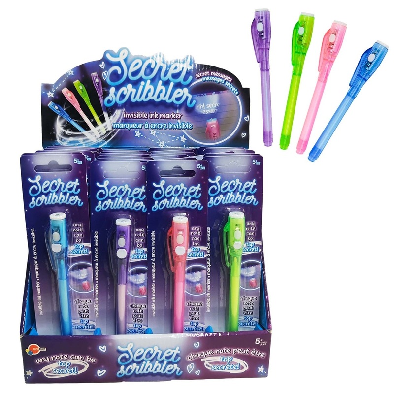 Invisible Ink Pen, Assortment, 1 Count
