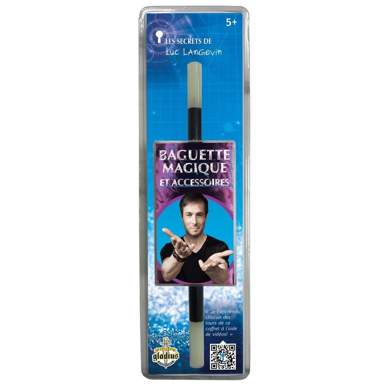 Luc Langevin Magic Wand and Accessories, 1 Count