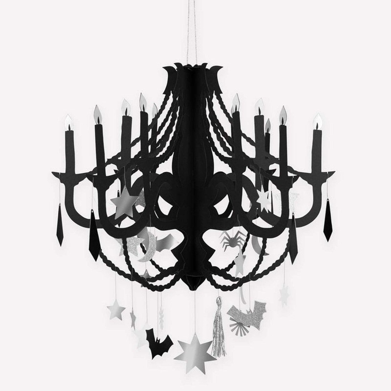 Making Magic Black Paper Chandelier, 1 Count