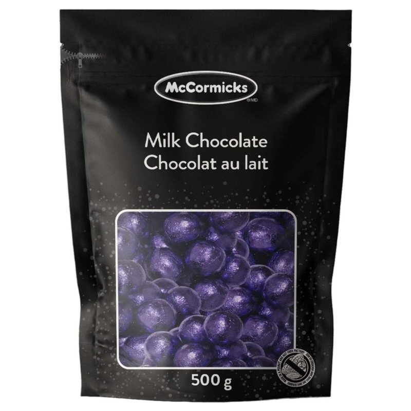 Milk Chocolate Balls, Purple, 500g, 1 Count