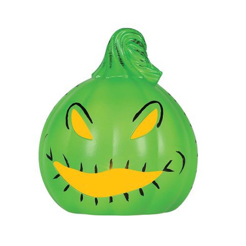 Nightmare Before Christmas Mini Oogie Boogie Light-Up Pumpkin, 1 Count