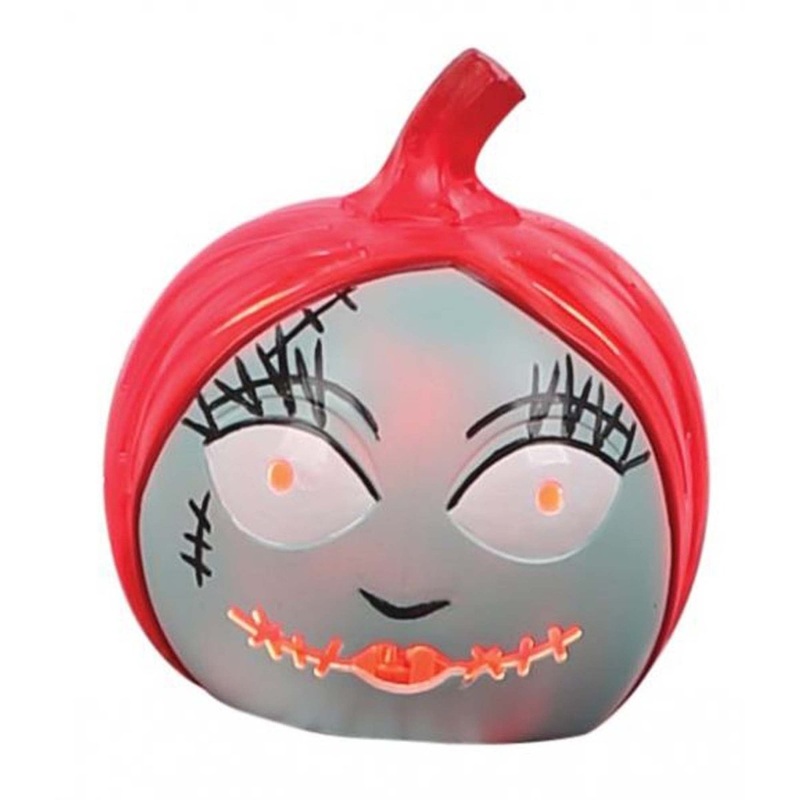Nightmare Before Christmas Mini Sally Light-Up Pumpkin, 1 Count