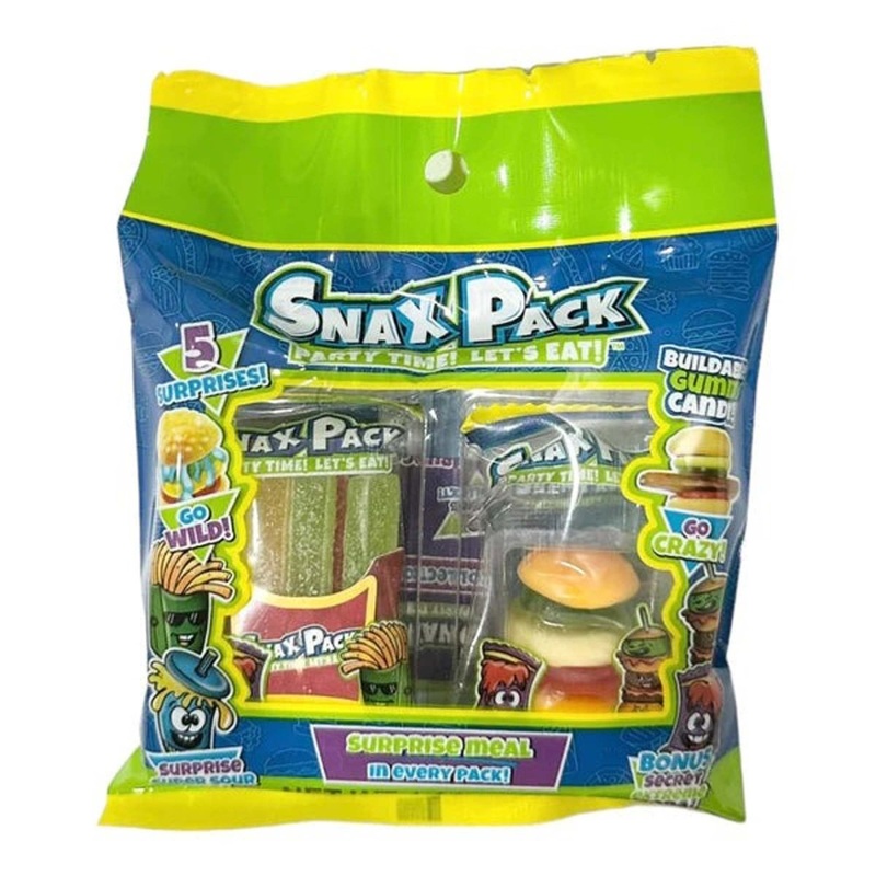 Snax Pack Gummies, 30 g, Assortment, 1 Count