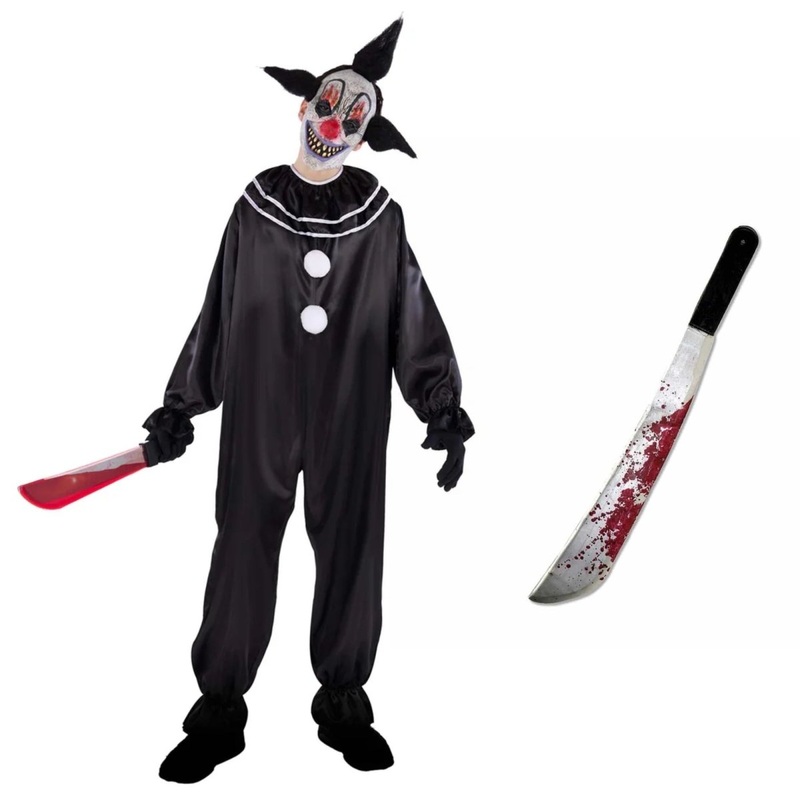 Creepy Clown Costume Kit for Kids